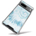 Blue and White Tie Dye Google Pixel 8a Clear Case